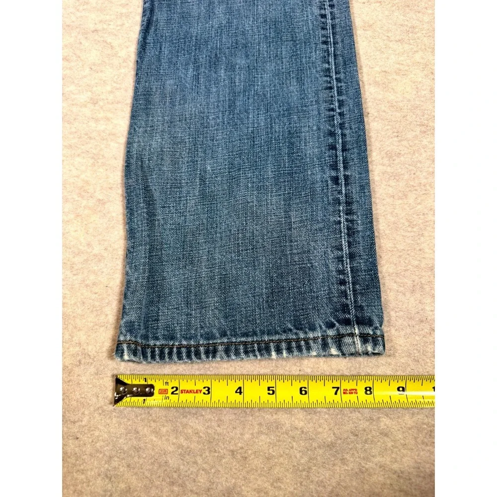 Levis 501 Original Fit Jeans Men 36x34 Blue Denim Cotton Straight Leg Button Fly